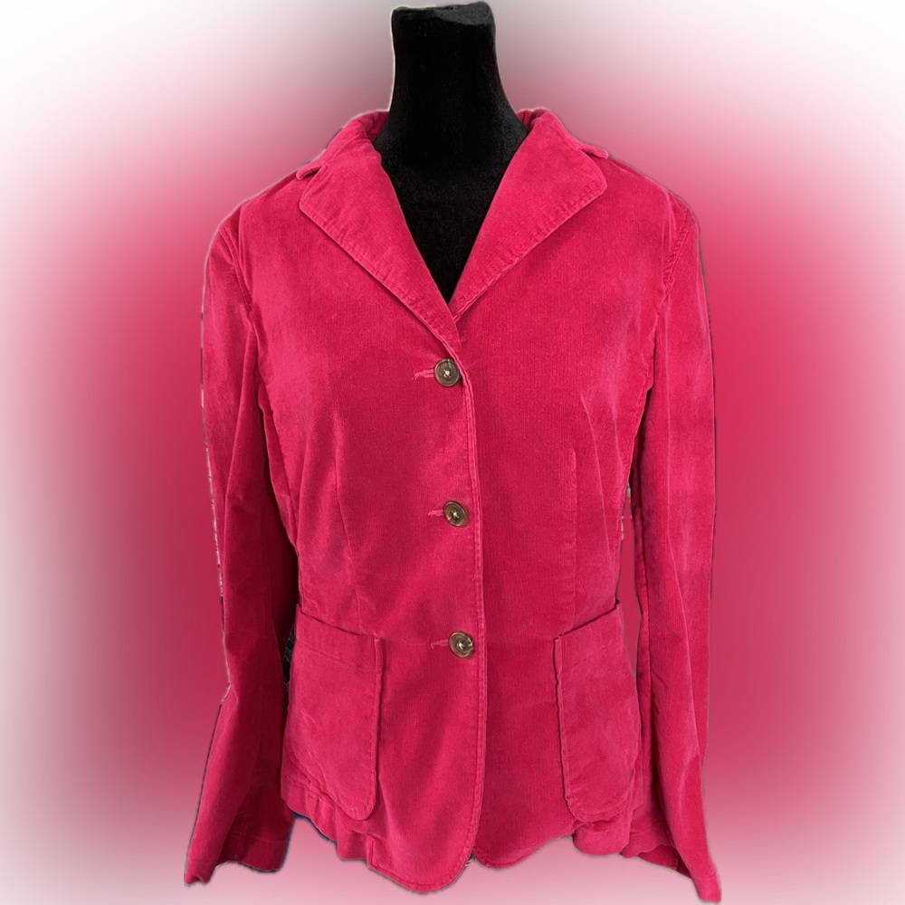 Lands’ End Corduroy Blazer Jacket - Size 8